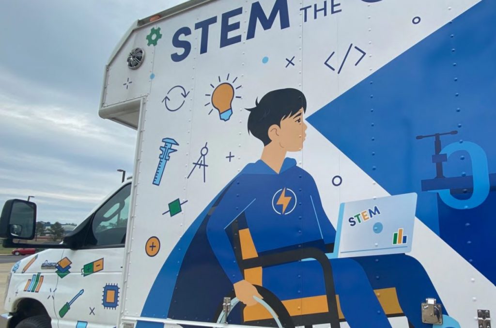 STEM on the Go Van