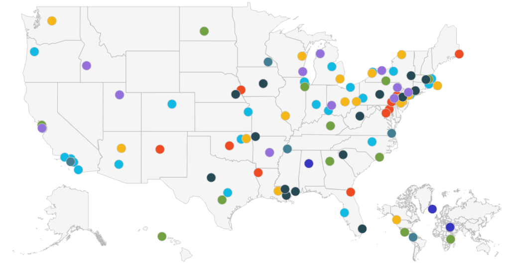 STEM Ecosystems Map