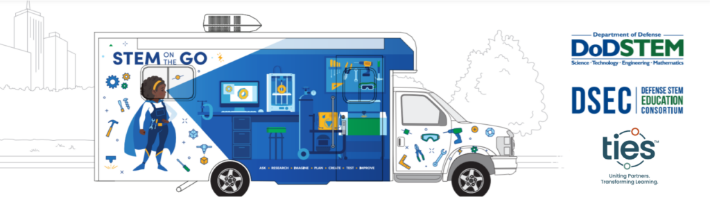 STEM on the Go Van Header